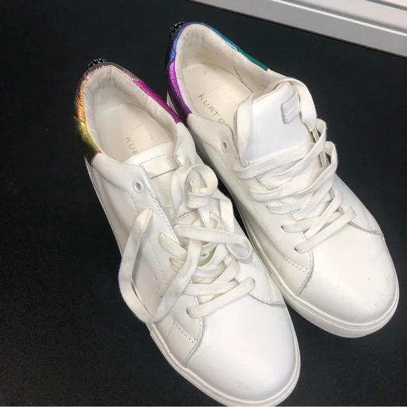 Kurt Geiger metallic rainbow heel sneakers, good condition - Picture 12 of 14